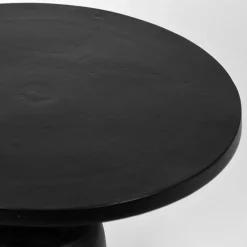 Wohnen Runder Wohnzimmertisch auf Säulengestell - Talateo