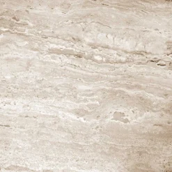 Wohnen Runder Wohnzimmertisch aus Travertin Stein Beige - Cheyenne