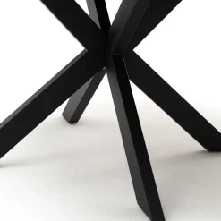 Wohnen Rundes Esstisch Set für 4 Personen - Lamezzan (fünfteilig)