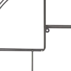 Wohnen Graue Möbel|Esszimmerregale*Rundes Hängeregal in Grau - Vacances