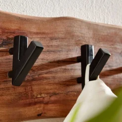 Wohnen Rustikale Hakenleiste mit Baumkante Akazie - Fulias