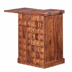 Wohnen Esszimmerschränke*Rustikale Hausbar Carmos in Schrank Form