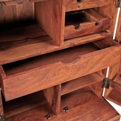 Wohnen Esszimmerschränke*Rustikale Hausbar Carmos in Schrank Form