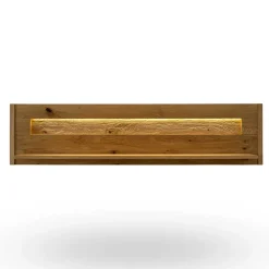 Wohnen Esszimmerregale|Regale*Rustikales Wandboard aus Wildeiche massiv - Millena