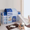 Kinder Wohnen Rutschbett Liao im Pirat Design