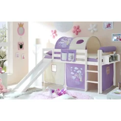 Wohnen Kindermöbel|Kinderbetten*Rutschbett Samantra im Prinzessin Design