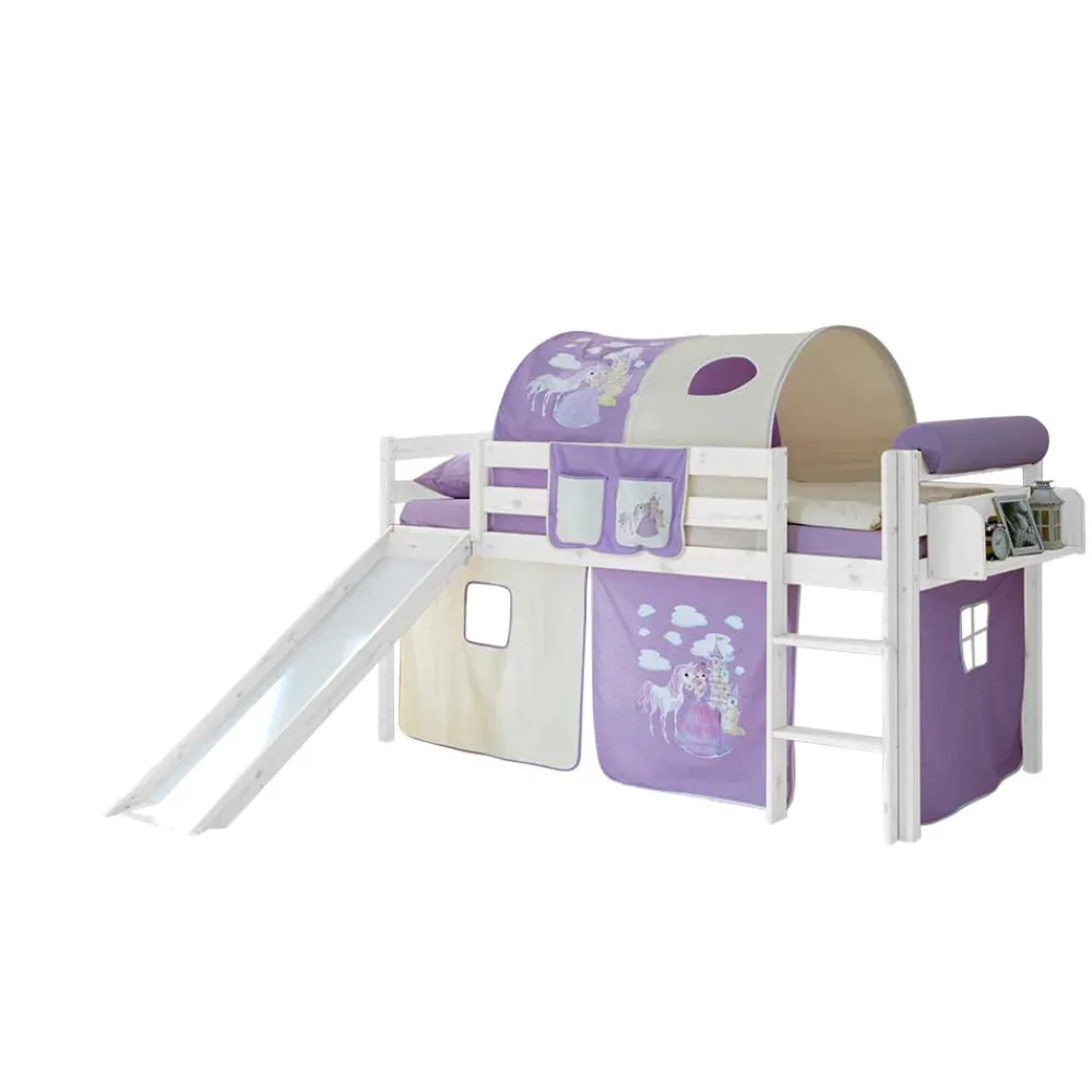 Wohnen Kindermöbel|Kinderbetten*Rutschbett Samantra im Prinzessin Design