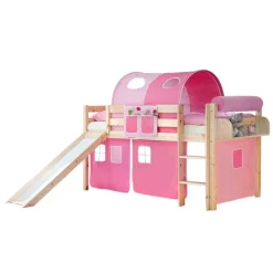 Kinder Wohnen Rutschbett Vizz aus Kiefer Massivholz