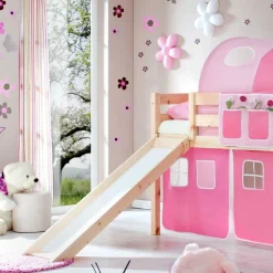 Kinder Wohnen Rutschbett Vizz aus Kiefer Massivholz