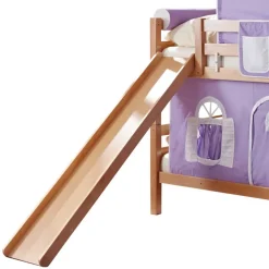 Wohnen Kindermöbel|Kinderbetten*Rutsche Doppelstockbett aus Buche Natur - Hamjon