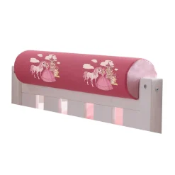 Kinder Wohnen Rutsche Etagenbett für Mädchen in Weiß - Trevora