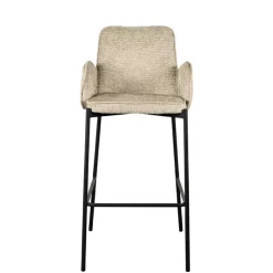 Wohnen Samt Barstühle mit 78 cm Sitzhöhe - Tablonero (2er Set)