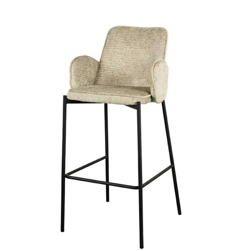 Wohnen Samt Barstühle mit 78 cm Sitzhöhe - Tablonero (2er Set)