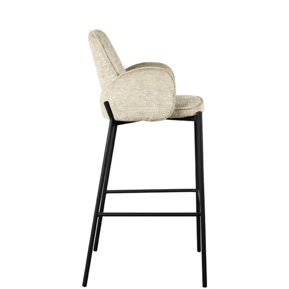 Wohnen Samt Barstühle mit 78 cm Sitzhöhe - Tablonero (2er Set)