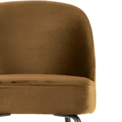 Wohnen Samt Barstuhl mit 79 cm Sitzhöhe - Labound