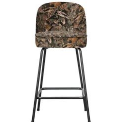 Wohnen Samt Barstuhl mit Pflanzen Muster - Nongo