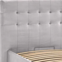 Wohnen Samt Doppelbett mit Bettkasten - Diadonna