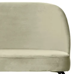 Wohnen Küchenbänke|Esszimmerbänke*Samt Esstischbank in Graugrün - Ilussiana