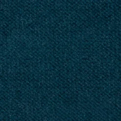 Wohnen Retro Möbel*Samt Polsterecke in Blau - Cumagon