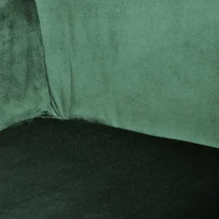 Wohnen Küchenstühle|Esszimmerstühle*Samt Polsterstuhl mit Armlehnen in Grün - Panura