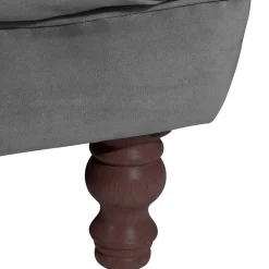 Wohnen Samtvelours Wohnzimmercouch im Barockstil - Sicilianu