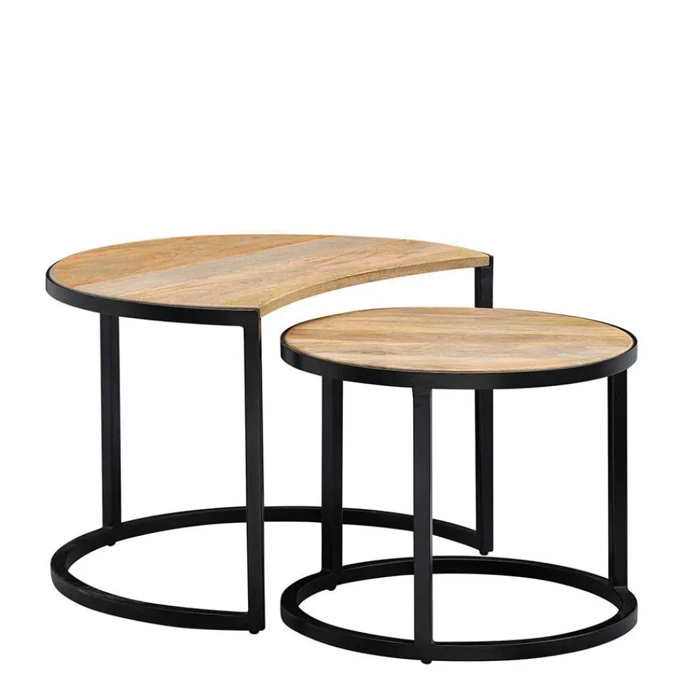 Wohnen 2-Satz Couchtisch in Mango - Acapella (zweiteilig)