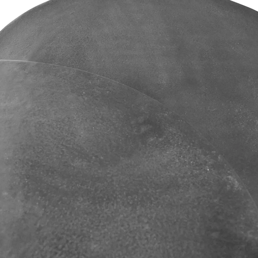 Wohnen Schwarze Möbel|Graue Möbel*2-Satz-Tisch in Grau & Schwarz - Jacy (zweiteilig)