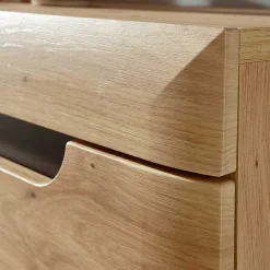 Wohnen Scandi Anbauwand fürs Wohnzimmer - Olcian (vierteilig)