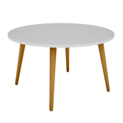 Wohnen Scandi Chic Couchtisch mit runder Tischplatte - Jeano