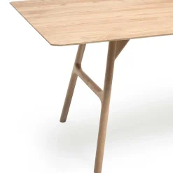 Wohnen Naturholzmöbel|Massivholzmöbel*Scandi Chic Eichentisch in Bianco geölt - Ravona