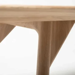 Wohnen Naturholzmöbel|Massivholzmöbel*Scandi Chic Eichentisch in Bianco geölt - Ravona