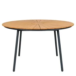 Wohnen Scandi Chic Gartentisch aus Teak Massivholz - Farmer