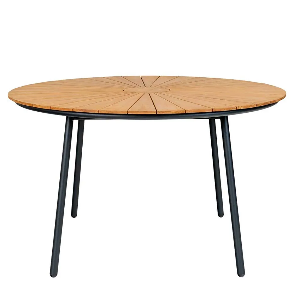 Wohnen Scandi Chic Gartentisch aus Teak Massivholz - Farmer