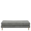 Wohnen Scandi Chic Hocker in Anthrazit Cord - Lidio