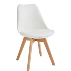 Wohnen Scandi Chic Stühle mit Sitzschale - Savossa (4er Set)
