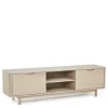 Wohnen Tv & Hifi-Möbel|Tv & Hifi-Möbel*Scandi Chic TV Lowboard in Eiche Weiß - Rosanna