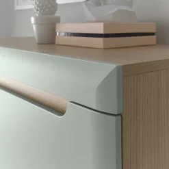 Wohnen Scandi Chic Wohnzimmermöbel Wohnwand - Armina (vierteilig)