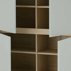 Wohnen Scandi Chic Wohnzimmermöbel Wohnwand - Armina (vierteilig)