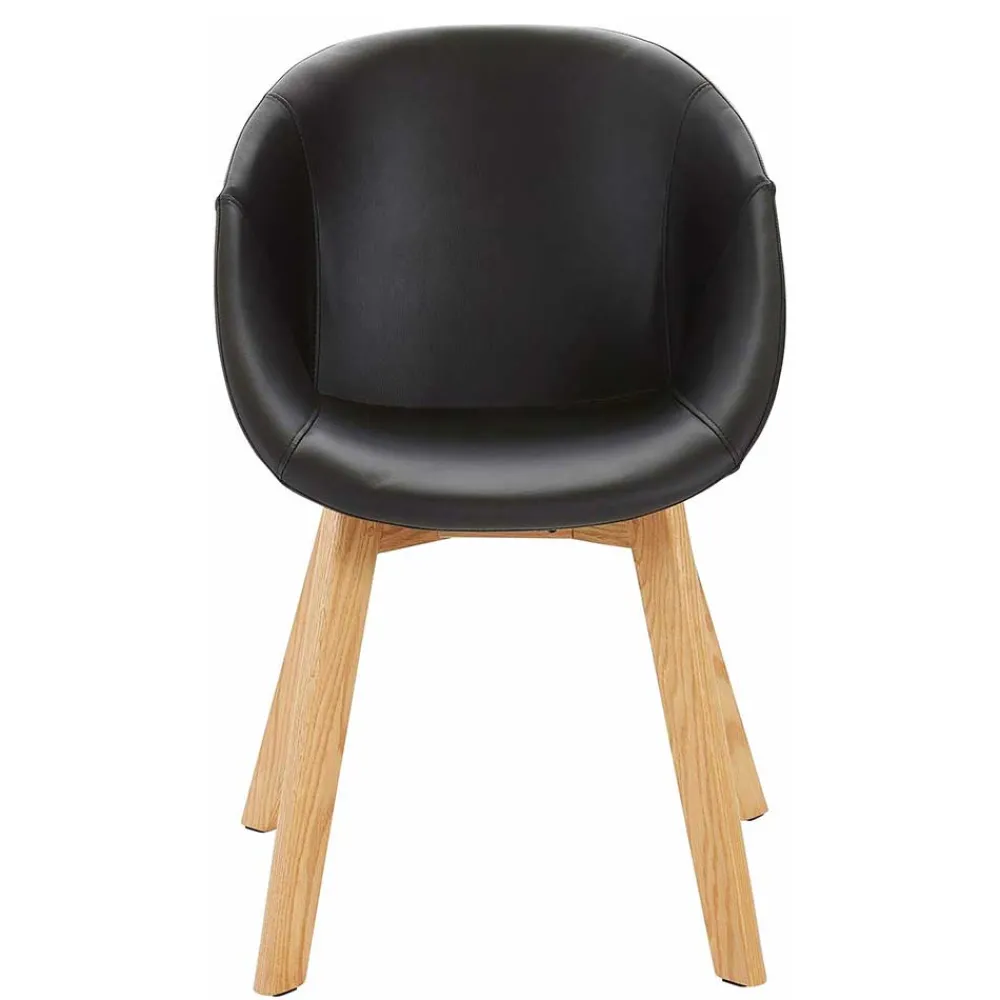 Wohnen Küchenstühle|Esszimmerstühle*Scandi Designstühle mit Armlehnen - Tramos (2er Set)