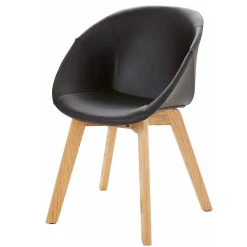 Wohnen Küchenstühle|Esszimmerstühle*Scandi Designstühle mit Armlehnen - Tramos (2er Set)