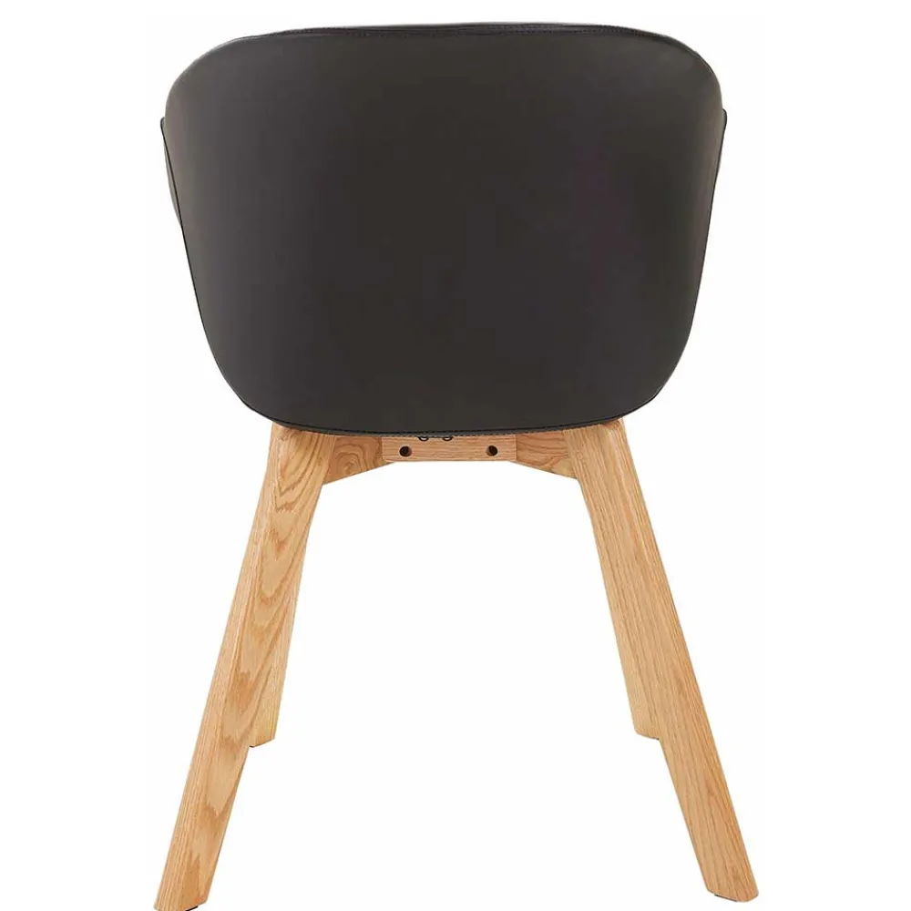 Wohnen Küchenstühle|Esszimmerstühle*Scandi Designstühle mit Armlehnen - Tramos (2er Set)