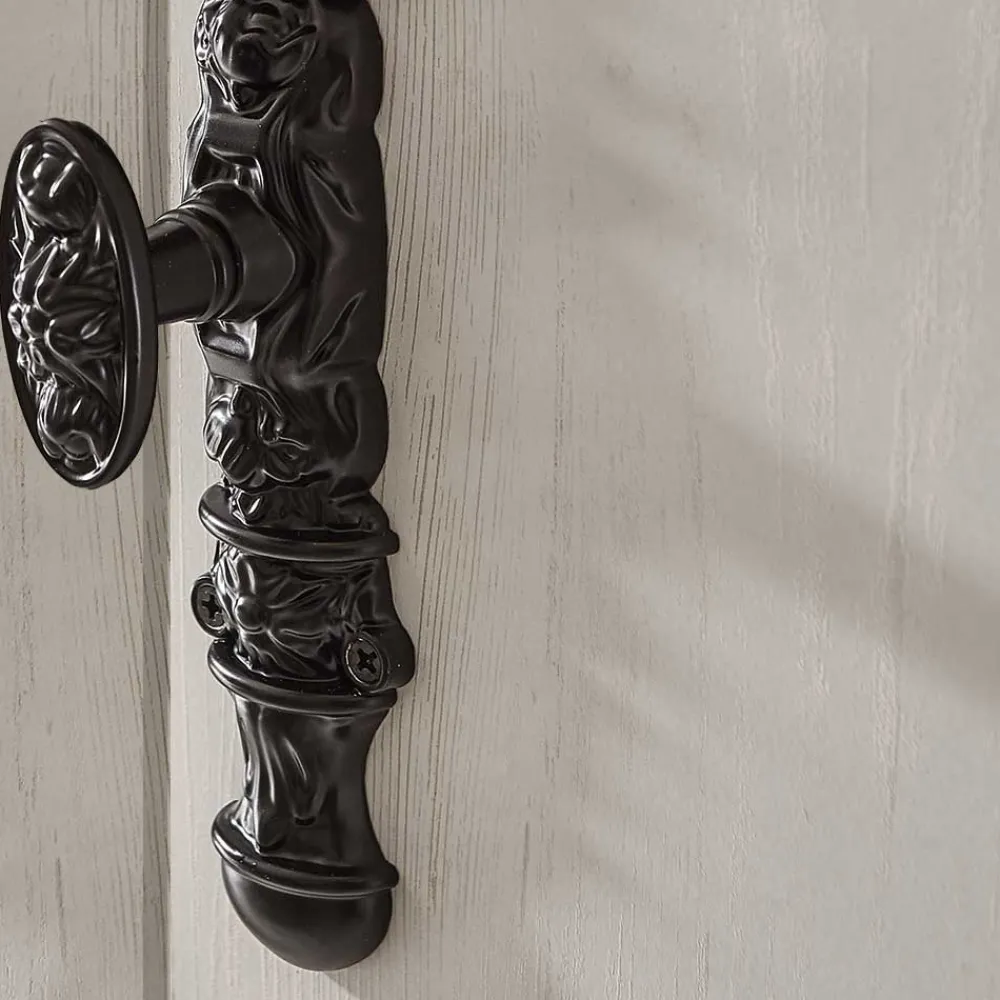 Wohnen Sideboards & Kommoden|Sideboards & Kommoden*Scandi Landhaus Highboard in Weiß Pinie Shabby Nedita 140 cm breit