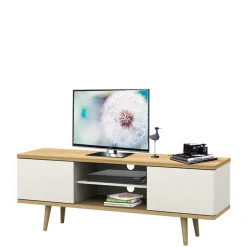 Wohnen Sideboards & Kommoden|Tv & Hifi-Möbel*Scandi TV Unterschrank zweifarbig - Jendren