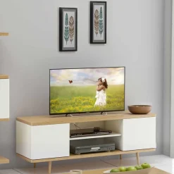 Wohnen Sideboards & Kommoden|Tv & Hifi-Möbel*Scandi TV Unterschrank zweifarbig - Jendren