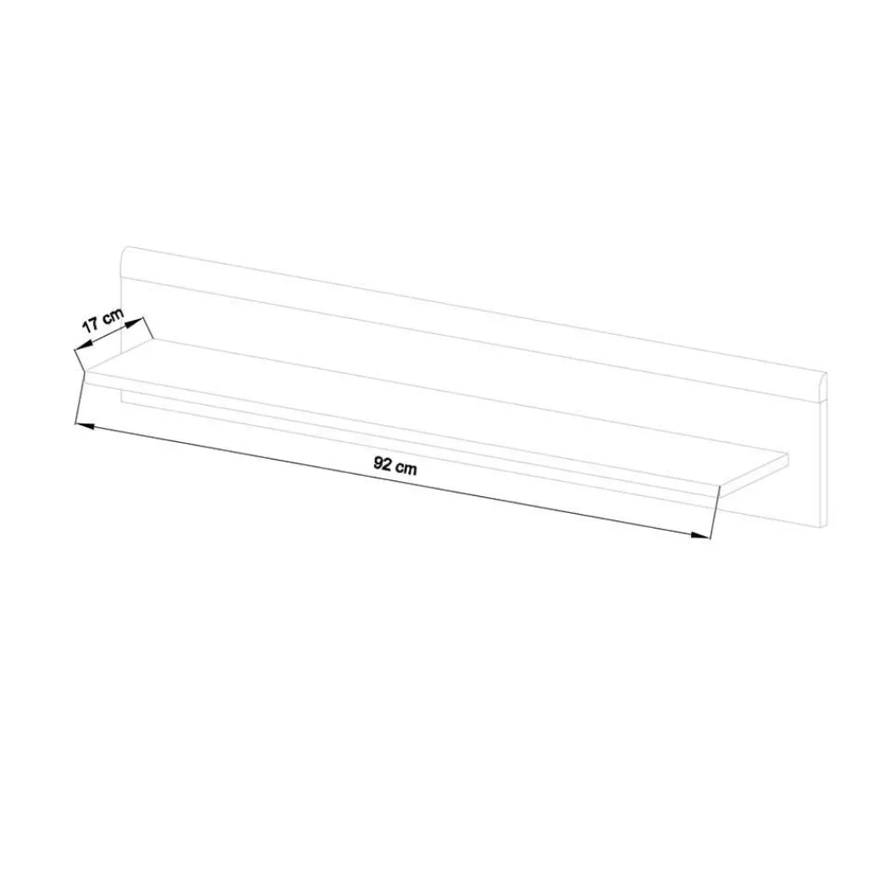 Wohnen Wohnwände|Wohnwand*Scandi Wohnwand Möbel als Set - Cablos (vierteilig)