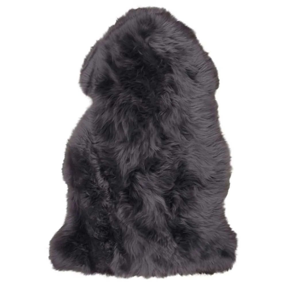 Wohnen Teppiche*Schaf Echtfell in Grau - Vericia