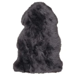 Wohnen Teppiche*Schaf Echtfell in Grau - Vericia