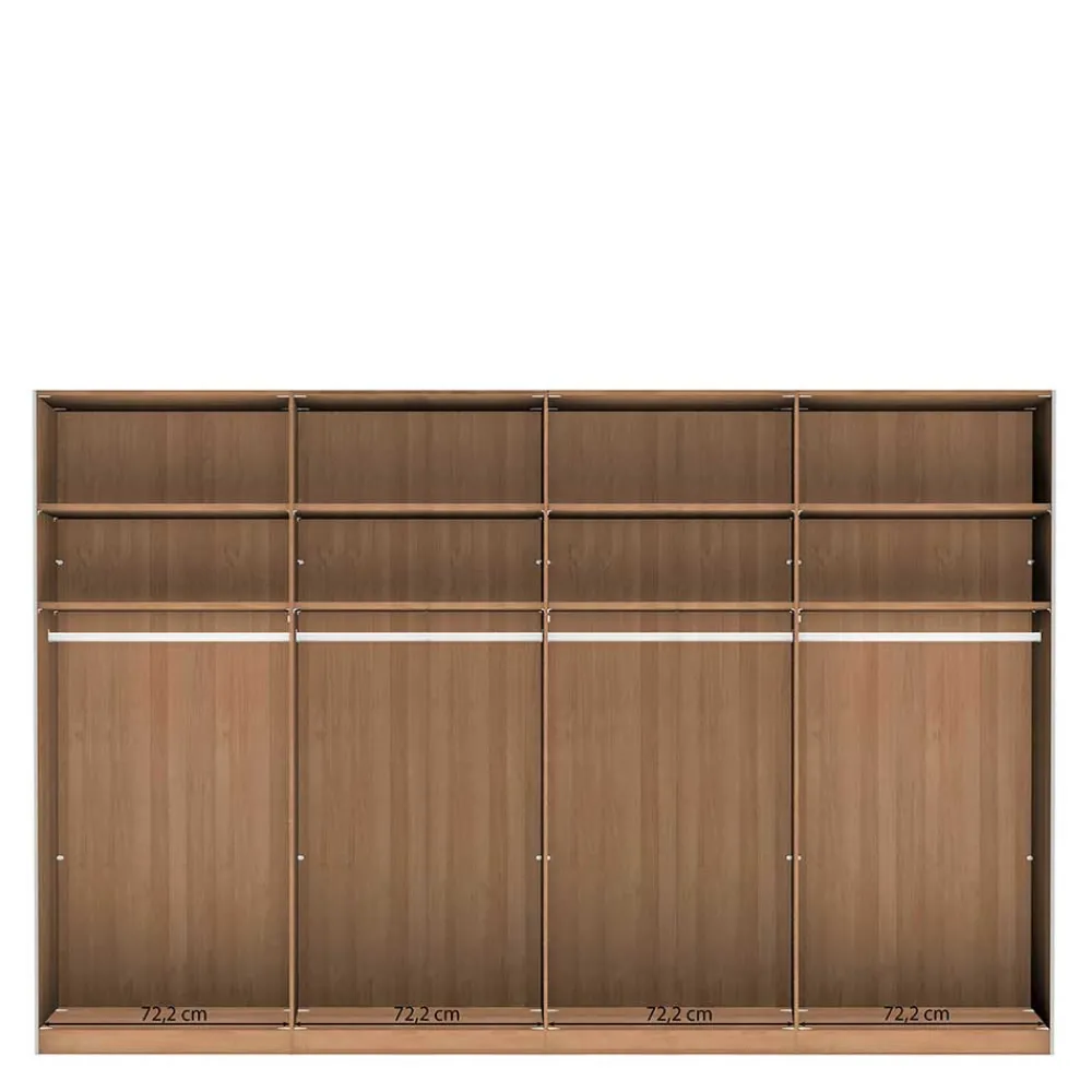 Wohnen Schiebetüren-Kleiderschrank in drei Breiten - Vutonia