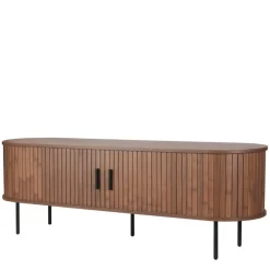 Wohnen Schiebetüren-Lowboard für TV im Scandi Chic - Arura