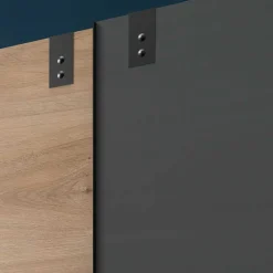 Wohnen Kleiderschränke|Kleiderschränke*Schiebetürenschrank im Industry und Loft Stil - Janeiro